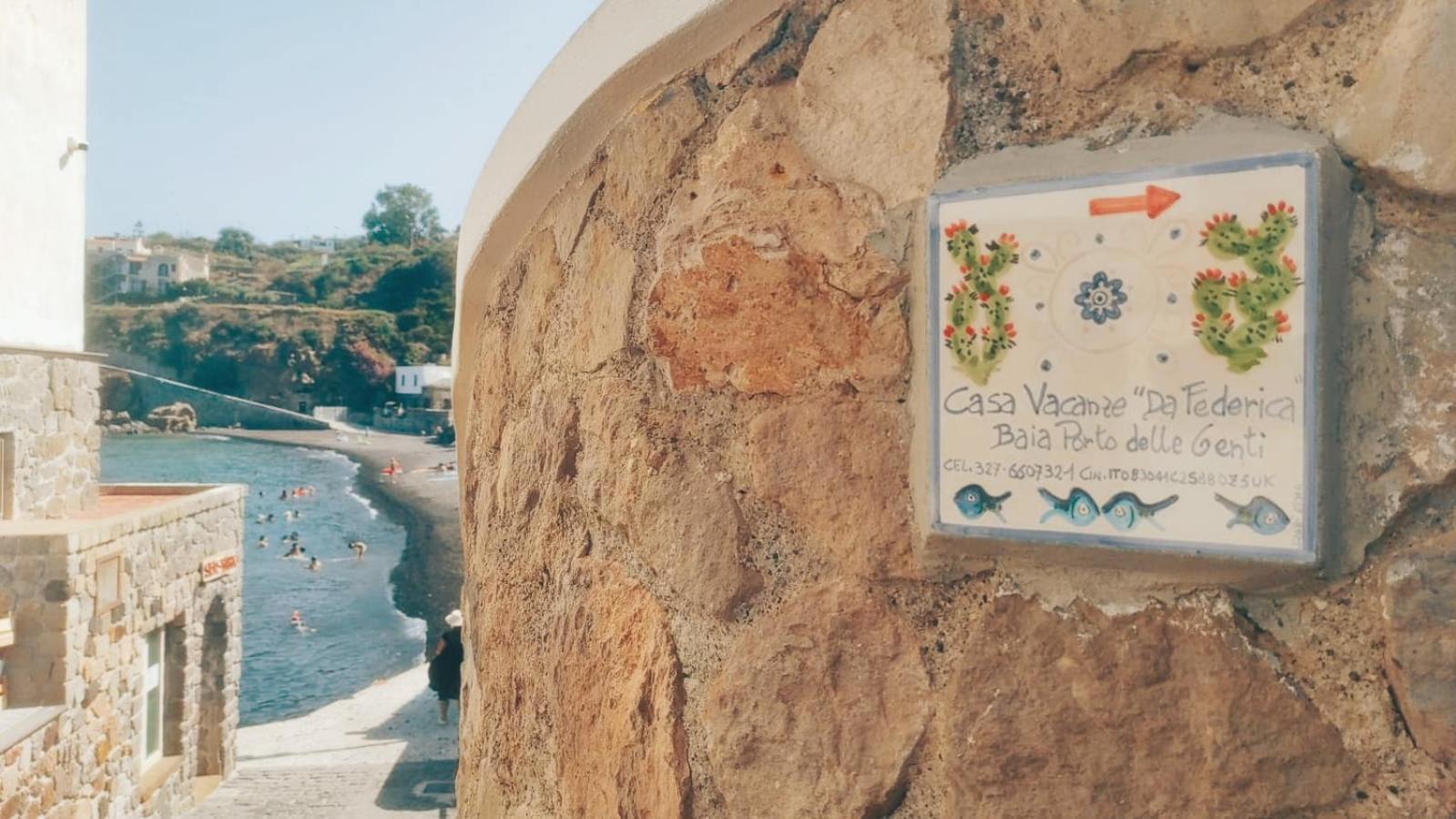 Da Federica Casa Vacanze Baia Porto Delle Genti Lipari  Eksteriør bilde